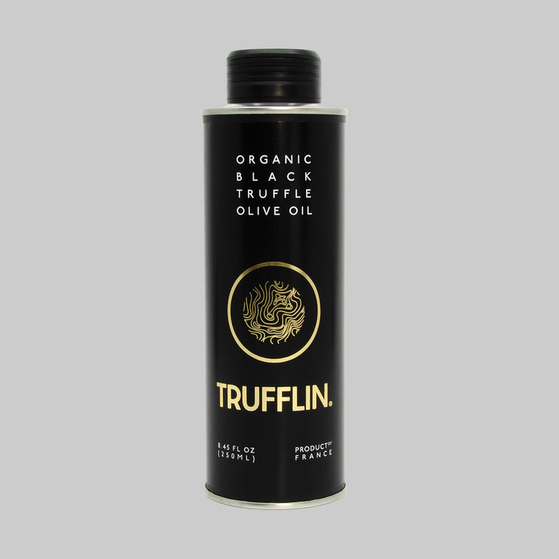 TRUFFLIN® NEW! Organic Black Truffle Oil & Raw Truffle Honey Custom Gift Set