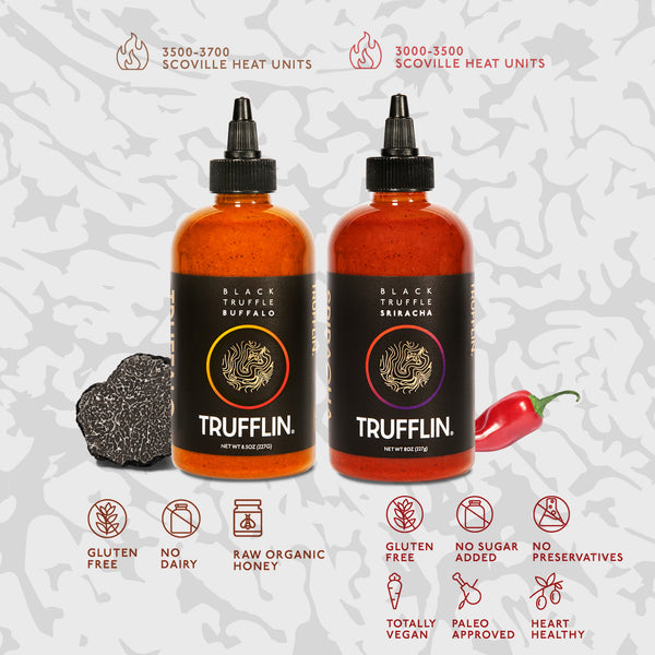 TRUFFLIN® Sriracha & Buffalo Bundle 2x 8.5oz
